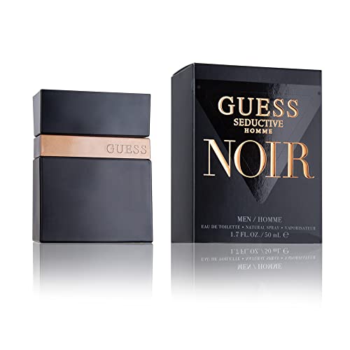 GUESS Seductive Noir for Men Eau de Toilette, 1.7 Fl Oz