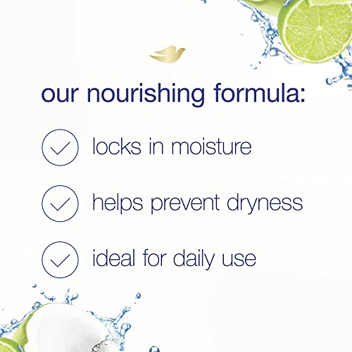 Dove Nourishing Secrets Hydrating Shampoo for Daily Use Coconut and Hydration Dry Hair Shampoo With Refreshing Lime Scent 12 oz, 6 Count