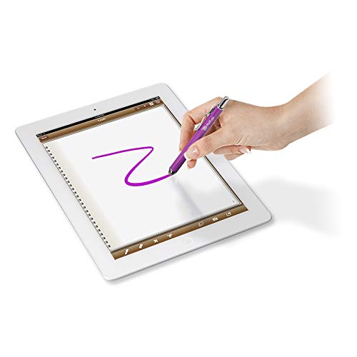 ReTrak Retractable Stylus, Purple (ETSTYLUSRL)