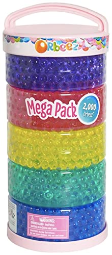 Orbeez, The One and Only, Mega Pack with 2,000 Water Beads, Sensory Toy for Kids Aged 5 and up