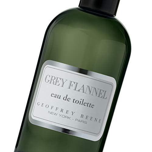 Men's Cologne By Geoffrey Beene, Grey Flannel, Eau De Toilette EDT Spray, 4 Fl Oz