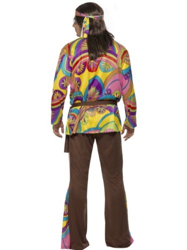 Smiffys Psychedelic Hippie Man Costume