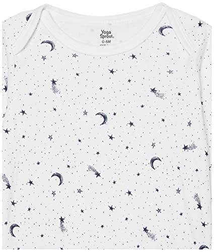 Yoga Sprout Cotton Gowns, 3 Pack, Moon, Preemie