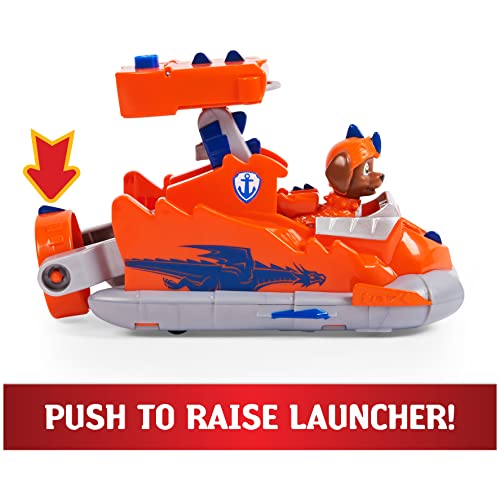 Paw Patrol, Rescue Knights Zuma Transforming Toy Car with Collectible Action Figure, Kids Toys for Ages 3 and up