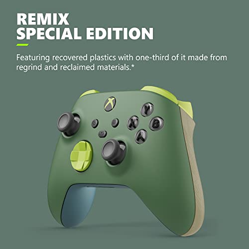 Xbox Special Edition Wireless Controller – Remix (Includes Xbox Rechargeable Battery Pack)