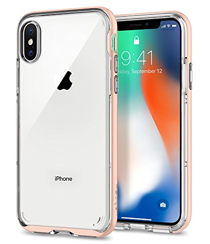 Spigen Neo Hybrid Crystal Designed for Apple iPhone X Case(2017) - Blush Gold
