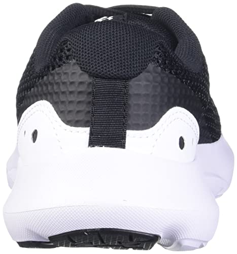 Under Armour Women's Surge 3 Running Shoe, Black (001)/White, 6