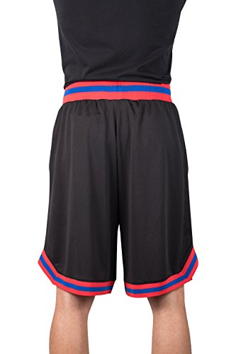 Ultra Game NBA Los Angeles Clippers Mens Woven Basketball Shorts, Team Color, Medium