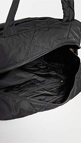 Marc Jacobs Women's Quilted Nylon Medium Bag, Black, One Size
