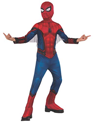 Rubie's Marvel Spider-Man Far from Home Child's Spider-Man Costume and Mask, Small,Red/Blue