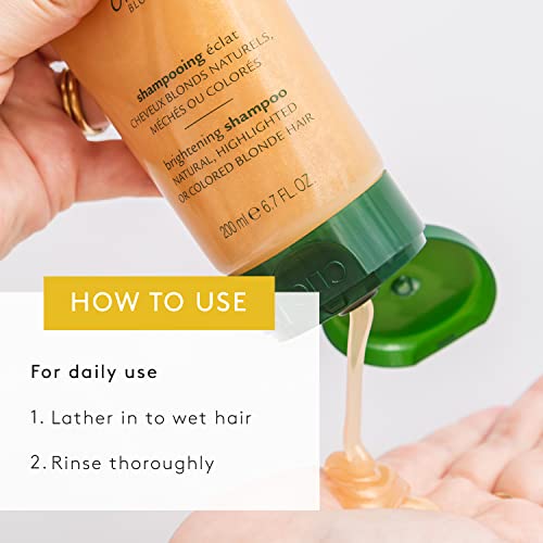 Rene Furterer OKARA BLONDE Brightening Shampoo, Natural Highlighted and Bleached Blonde, 6.7 oz.