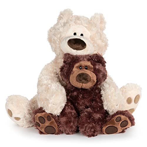 GUND Philbin Classic Teddy Bear, Premium Stuffed Animal for Ages 1 and Up, Chocolate Brown, 12”