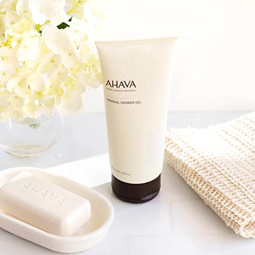 AHAVA Mineral Shower Gel, 6.8 Fl Oz (Pack of 1)