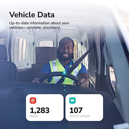 Kayo Business Fleet, GPS Tracker for Vehicles, 4G LTE and 5G, Real-Time GPS Tracking, 14-Day Free Trial, Simple Activation, Simple Plug-in Car GPS Tracker - 1 Pack