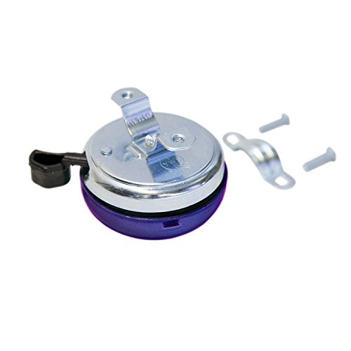 Firmstrong Classic Beach Cruiser Bicycle Bell, Purple