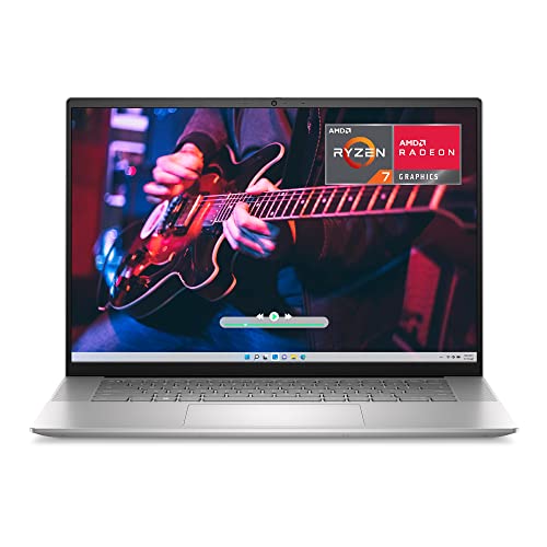 Dell Inspiron 16 5635 Laptop - QHD, 16 inch, AMD Ryzen 7-7730U Processor, 16GB LPDDR4x RAM, 1TB SSD, AMD Radeon Graphics, Windows 11 Home, 1 Year Premium Support - Platinum Silver