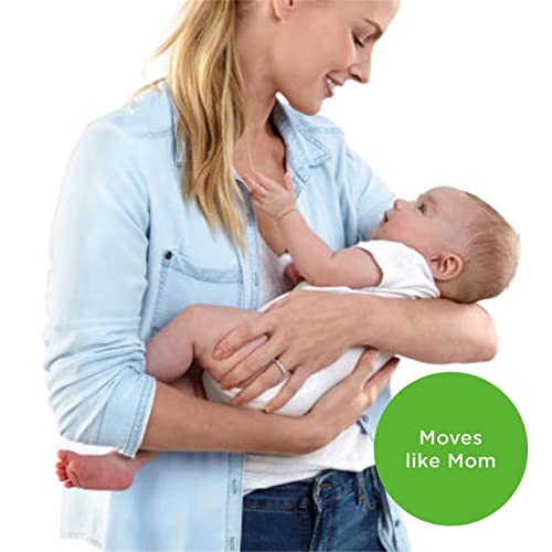 Ingenuity SmartBounce Automatic Baby Bouncer Seat with White Noise, Music, Toy Bar and 2 Plush Infant Toys, 0-6 Months Up to 20 lbs (Braden)