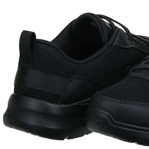 Skechers mens Gowalk 6 - Athletic Workout Walking Shoes With Air Cooled Foam Sneaker, Black 2, 9.5 US