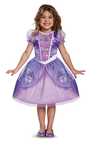 Disguise Disney Junior Sofia the First Next Chapter Classic Girls' Costume Purple/Toddler, M (3T-4T)