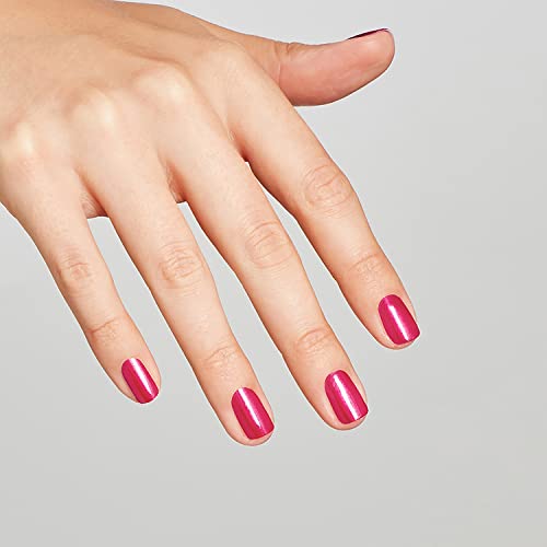 OPI Nail Lacquer, 15 Minutes of Flame, Pink Nail Polish, Hollywood Collection, 0.5 fl oz