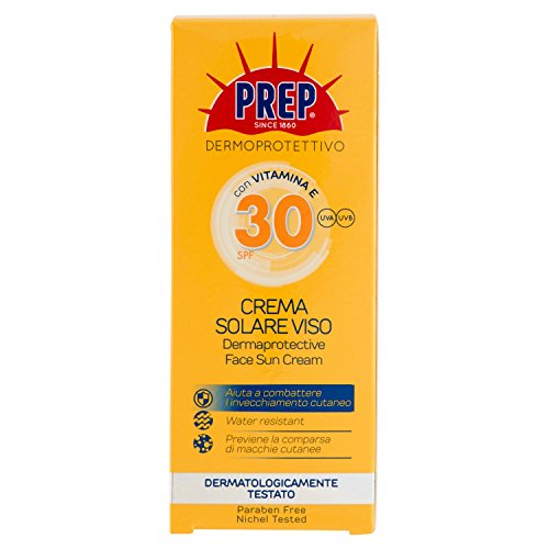 Prep Derma-protective facial sun cream spf 30 by prep for unisex - 1.7 oz sunscreen, 1.7 Ounce