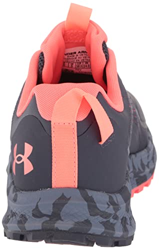 Under Armour Women's Charged Bandit 2 --Running Shoe, (500) Tempered Steel/Blitz Red/Blitz Red, 8
