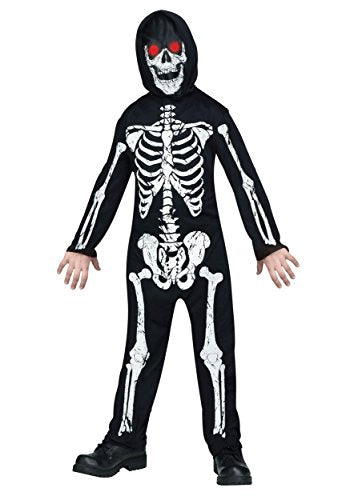 Fun World Kids Fade in/out Skeleton Costume - L
