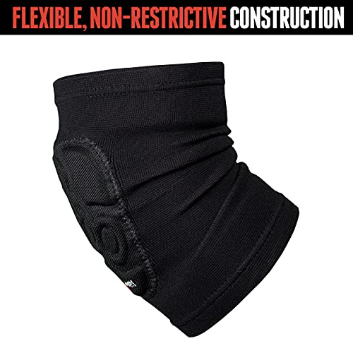 Triple 8 Covert Elbow Pads, Black, Large (62108)