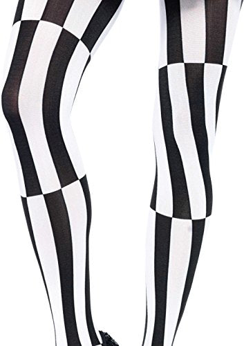 Leg Avenue Women's Harlequin, Optical Illusion Tights, One Size