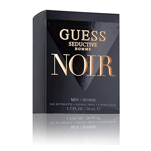 GUESS Seductive Noir for Men Eau de Toilette, 1.7 Fl Oz
