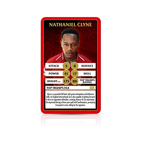 Liverpool FC 18/19 Top Trumps Card Game