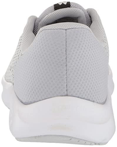 Under Armour Women's Charged Pursuit 3 Running Shoe, Halo Gray (101)/Black, 7