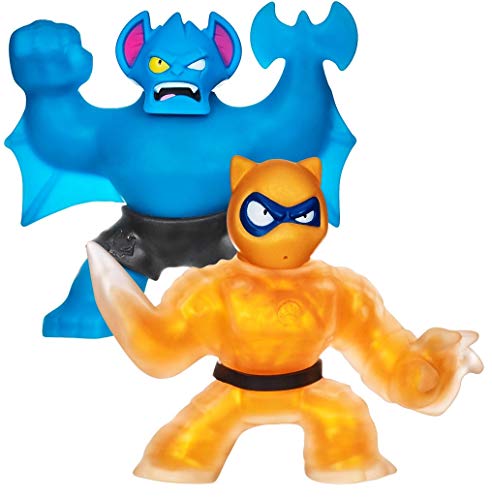 Heroes of Goo Jit Zu Water Blast Versus Pack - 2 Action Figure Pack Including Exclusive Golden Figure, Pantaro Vs Battaxe