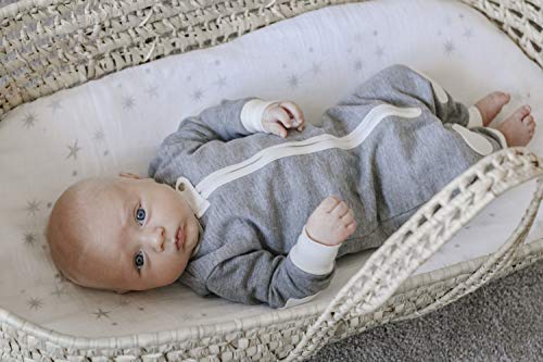 baby deedee 1 Piece Cotton, Velour Long Sleeve Footless Romper Pajama, Dream Catcher, 3-6 Months