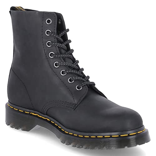11 Dr. Martens Men's 1460 Pascal 8 Eye Boot Fashion, Black Waxed Full Grain Leather