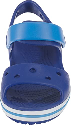 Crocs Kids' Crocband Sandals, Cerulean Blue/Ocean, 12 Little Kid