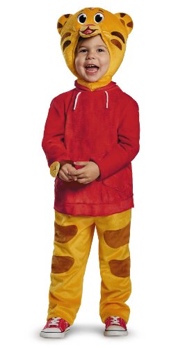 Daniel Tiger's Neighborhood Daniel Tiger Deluxe Toddler Costume, Large/4-6