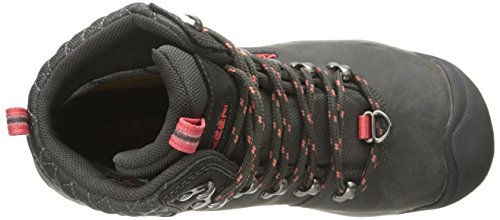 KEEN Women's Revel III Winter Boot, Black/Rose, 6.5 M US