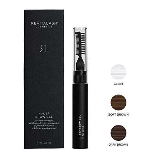 RevitaLash Cosmetics, Hi-Def Brow Gel, Hypoallergenic and Cruelty Free , 0.25 Fl Oz (Pack of 1)