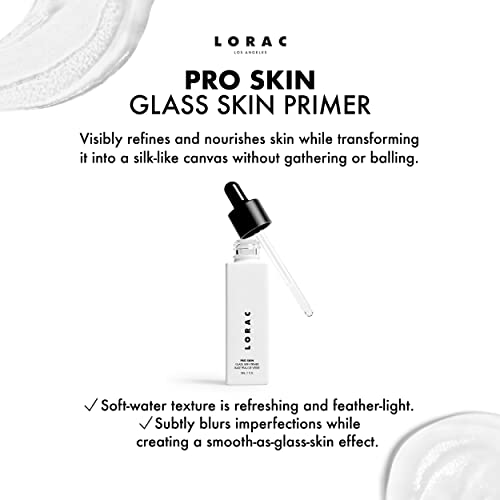 LORAC Pro Skin Glass Skin Primer Makeup | Korean Style Makeup | Refine and Repair