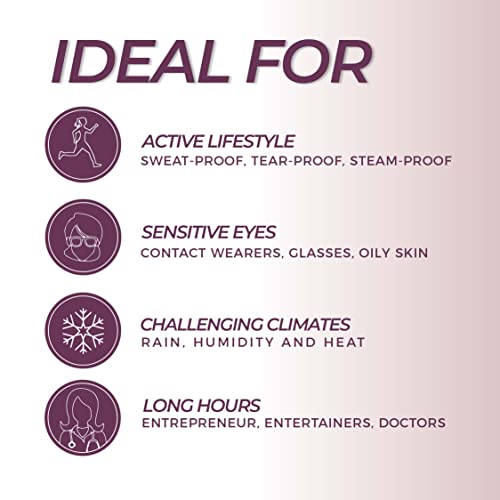 Blinc Eyebrow Mousse, Extreme Hold Tinted Eyebrow Gel with Peptides and Vitamins A and E, Natural Finish, Long-Wearing, Waterproof, Vegan, Gluten-Free and Cruelty-Free, Auburn, 4.7mL/ 0.16 Fl. Oz