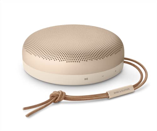 Bang and Olufsen Beosound A1 (2nd Generation) Wireless Portable Waterproof Bluetooth Speaker with Microphone, Gold Tone