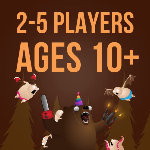 Bears vs Babies by Exploding Kittens - A Monster-Building- Family-Friendly Party Games - Card Games For Adults, Teens and Kids
