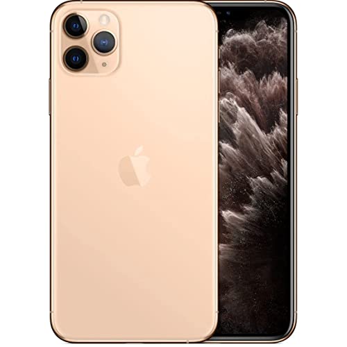 Apple iPhone 11 Pro Max, 64GB, Gold - Fully Unlocked (Renewed Premium)