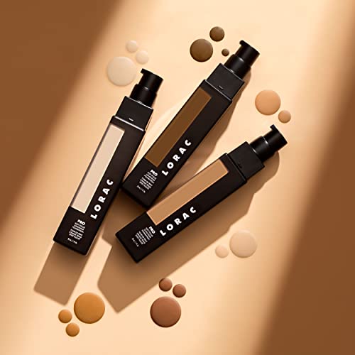 LORAC PRO Soft Focus Longwear Foundation, Light | Full Coverage | Lightweight | Water-Resistant | Oil-Free
