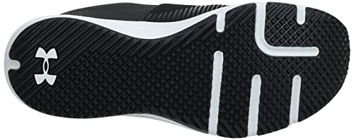Under Armour Men's Charged Engage Cross Trainer, Black (001)/White, 10.5 M US