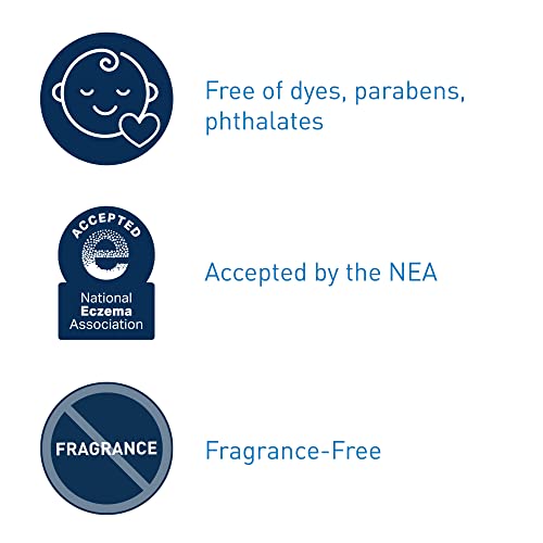 CeraVe Baby Lotion | Gentle Baby Skin Care with Ceramides, Niacinamide and Vitamin E | Fragrance, Paraben, Dye and Phthalates Free | Lightweight Baby Moisturizer | 8 Ounce | Packaging May Vary