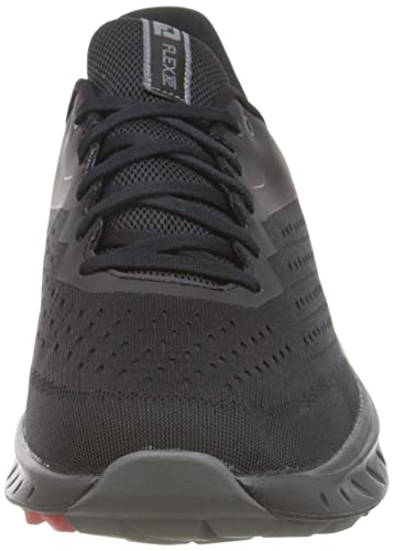 8.5 FootJoy Men's Fj Flex Xp Golf Shoe, Black/Black