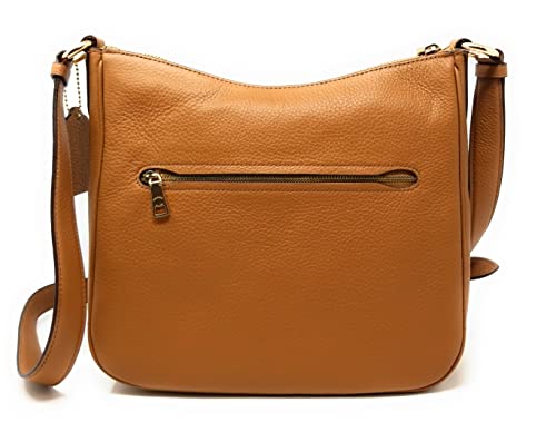 COACH Women's Ellie File Bag (Pebbled Leather - Light Saddle)