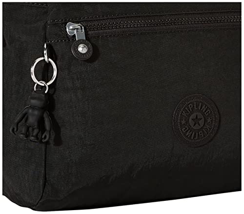 Kipling womens Elysia Crossbody Bag, Black Noir, 11.5 L x 9 H 5 D US